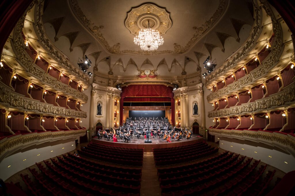 Interior of the Verona Philharmonic Theater
